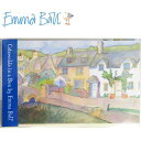 Emma Ball カードセット 10枚入り 封筒付 メッセージカード イギリス 水彩画 可愛い かわいい おしゃれ プレゼント ギフト The Cotswolds EBMCP43