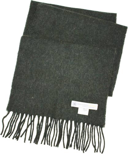 Green Grove 英国製 メンズマフラー ウール ストール 無地 シンプル 大判ストール 大判 秋冬 秋 冬 プレゼント ギフト 高級 Olive　MPM005 (約 179cm × 25cm)