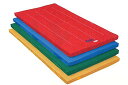 【お届け先法人限定】【送料無料】ダンノ(DANNO) カラー体操マットDX(滑り止め付)120x300 D-4638