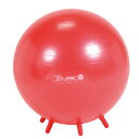 【Wアクションポンププレゼント】ギムニク バランスボール 55 シッティング・ジム55 レッド 55cm 送料無料
