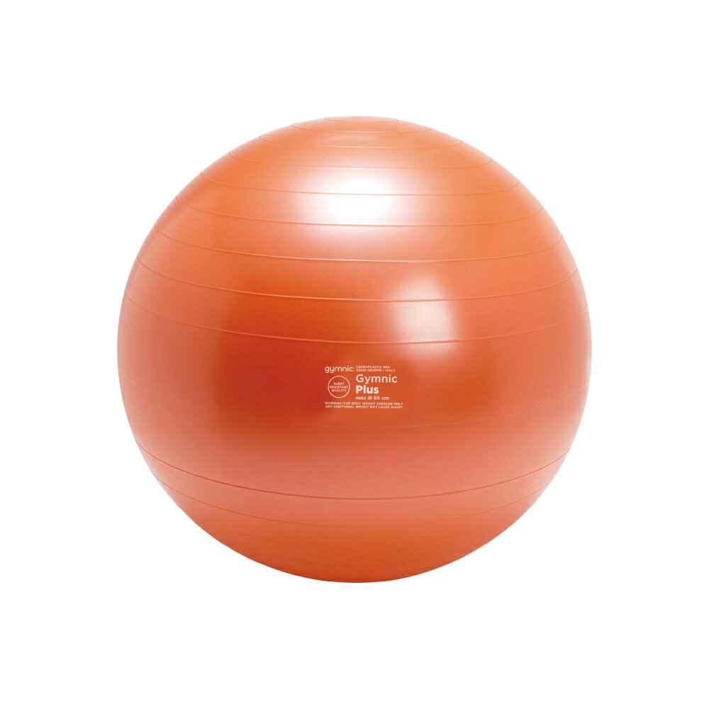 樂天商城 - 【Wアクションポンププレゼント】 ギムニクPLUS65OR オレンジ 65cm バランスボール 65　送料無料【正規品】輸入元（株）ギムニク