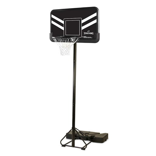 スポルディング (SPALDING) 44インチ テレスコーピング コンポジット ポータブル バスケットゴール 家庭用 5B1076JP バックボード スポルディング バスケットボール 屋外用 練習用 スポルディング (SPALDING) 44インチ テレスコーピング コンポジット ポータブル バスケットゴール 家庭用 5B1076JP バックボード スポルディング バスケットボール 屋外用 練習用