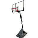 【4/1‐4/30受注分ボールプレゼントキャンペーン対象】バスケットゴール 家庭用 SPALDING(スポルディング)54”ゴールドTFポータブル 6A1746...