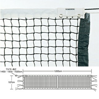 エバニュー(EVERNEW) 全天候硬式テニスネットT121 EKD871