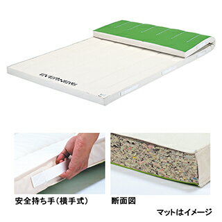 【送料別途】エバニュー(EVERNEW) 滑り止付6号120×240×5 EKM282