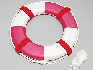 ■　商品詳細　■ 商品名 プールリングブイ 商品番号 B-3074 ( B3074 ) 商品説明 屋内外のプールにおける救助用リングブイ■外径61×内径35×厚さ7cm■重さ500g■浮力12kg■発泡ポリエチレン■ロープ約15m付■プール...