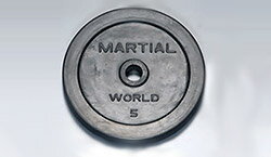 MARTIAL WORLD マーシャルワールドラバープレート 10kg×2枚枚