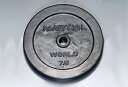 マーシャルワールド(MARTIAL WORLD) 【送料別途 説明欄に記載】PLATE ラバープレート穴径28mm 7.5kg
