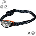 【在庫処分】oxtos(オクトス) LEDヘッドランプ140【OX-010】【ヘッドライト 140ルーメン 登山 トレッキング キャンプ アウトドア テント泊 ...