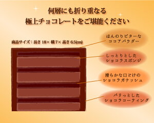 極上チョコレートケーキをご堪能くださいませ。