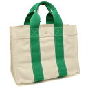 【中古】エルメス ボラボラPM トートバッグ グリーン キャンバス HERMES