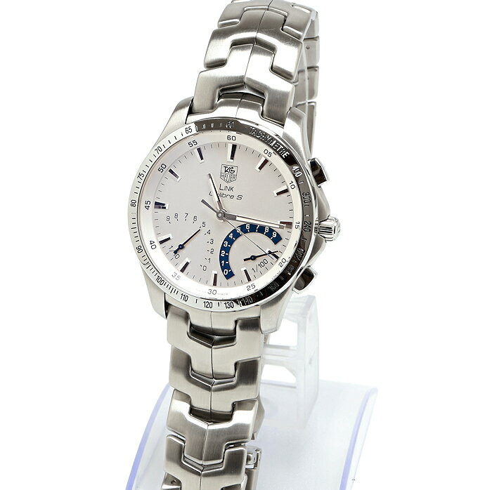 美品 タグホイヤー リンク キャリバーS CJF7111.BA0587 メンズ 腕時計 TAG HE ...