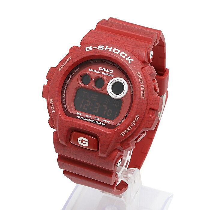 Rakuten - 美品 カシオ ジーショック GD-X6900HT-4JF ヘザードカラーシリーズ レッド 腕時計 CASIO G-SHOCK