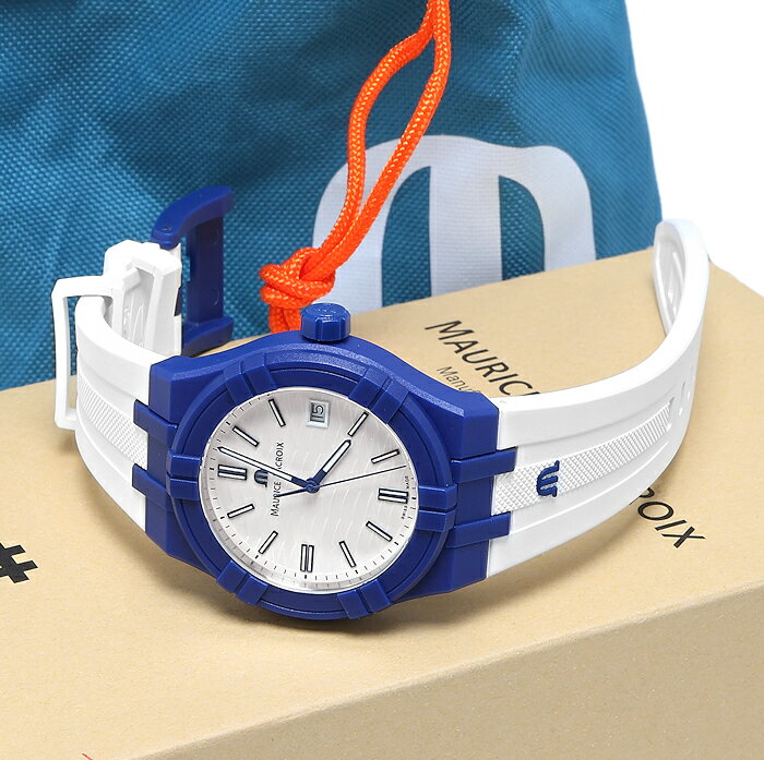 美品 モーリスラクロア アイコン タイド AI2008-BBB11-300-0 メンズ 腕時計 MAURICE LACROIX