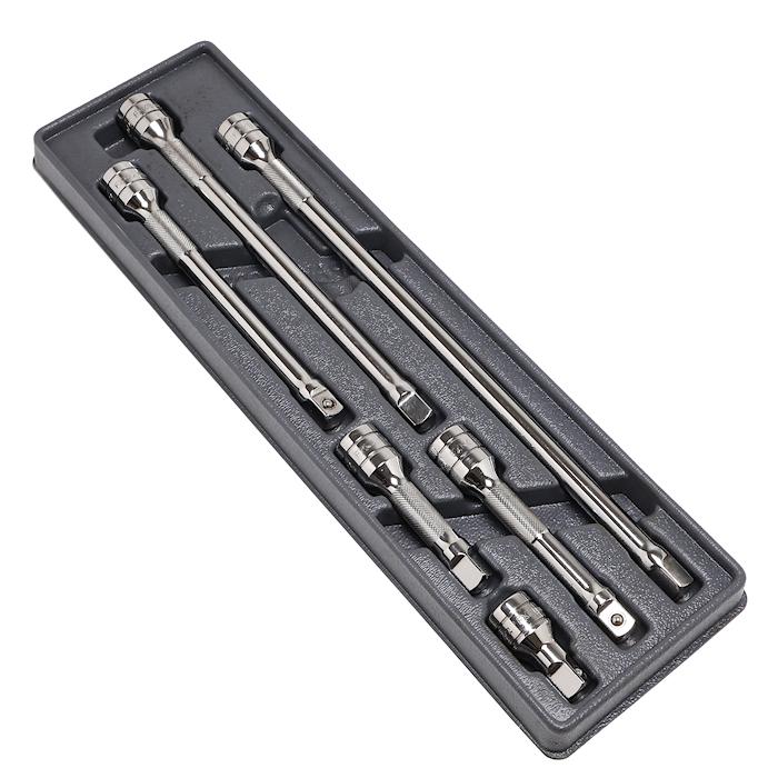 スナップオン エクステンションバーセット 6本組 PAKTY093 Snap-on 付属品は画像(現物品)のみです。 中古/作動は確認済 ランク B 使用に伴い小キズ、汚れがあります。 中古ランクの見方 A＝キズ汚れが目立たない、程度の良い商品 B＝多少のキズ汚れが見受けられる商品 C＝かなりのキズ汚れがある商品 A、Bランクなどには「+」や「-」が付くものがございます。 これはAランクでも良い状態の商品には「+」がつきます。「-」が付くものはBランクに近いAランクという意味です。