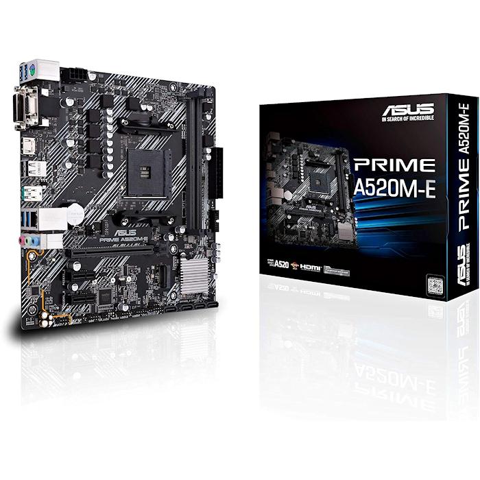 ASUS AMD A520 搭載 Socket AM4 対応 マザーボード PRIME A520M-E MicroATX