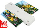 【SS中半額+2倍P】ラミネーター a3 a4対応 本体 ラミネート速度300mm/分 A3フィルム10枚付 ラミネート機械 ウォームアップ時間2分 詰まり防止...