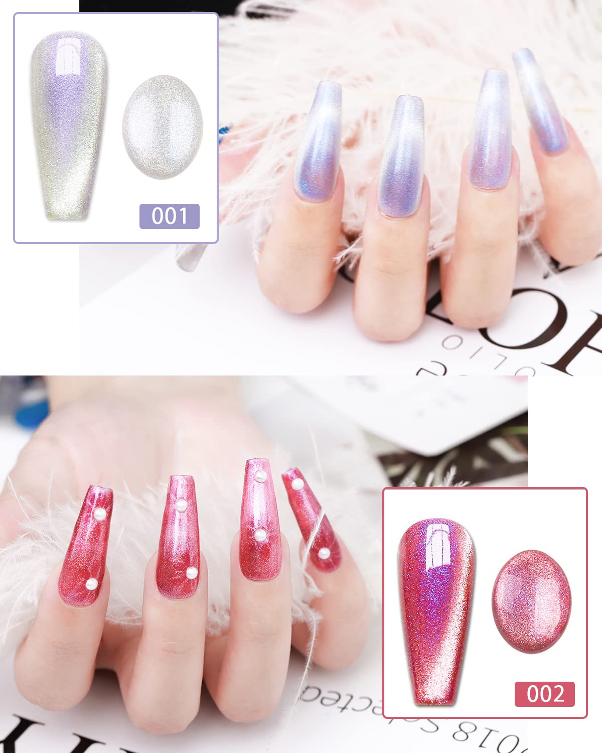 マグネットジェル セット Biutee キャッツアイジェル 6色8ml 磁石付き オーロラ系 ...