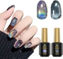 \1日限定★P10倍UP/マグネットジェル カラージェル Biutee キャッツアイジェル 2色8ml UV/LED対応 カラージェルセット 微粒子ラメ 眩しい...