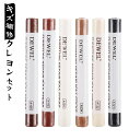 ★P5倍+最大2000円割引★マラソン限定DEWEL フローリング 補修 クレヨン ネジ穴傷 補修 家具補修クレヨン 6色入り 傷消し 傷隠し 家具 床 机 補修 剥がれ補修 木製品キズ補修セット 切れ目 ひび 穴など補修 傷消し 傷隠し木製家具補修 木製品キズ補修