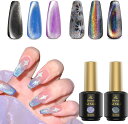 ★1日限定11P★2色セット マグネットジェル カラージェル Biutee キャッツアイジェル 2色8ml UV/LED対応 カラージェルセット 微粒子ラメ 眩...