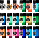 【マラソン限定!P10倍】夜光パウダー 夜光塗料パウダー Biutee 20g 18セット 12色蓄光パウダー 3色金フォイル カラー塗料 高輝度 長時間 スラ...