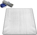 ★限定5%OFF★アルミシート 防災 200x200cm 銀マット キャンプ用保温 防水 防災 洗える レジャーシート テントマット ピクニックシート アルミマ...