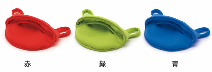 クッションカバー MOGU CARE(モグケア) 癒しの感触クッション 専用カバー(1個)　約横15×縦9cm 【メール便対応】【レッド グリーン ブルー 赤 緑 青 ケース 介護 介護用品 握る 運動 握力 トレーニング にぎにぎ ストレッチ】