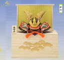 五月人形 彩絵出世兜 (若松金龍・収納桐箱台付) 五月人形 コンパクト おしゃれ 五月人形 兜 五月人形 薬師窯 5月人形 陶器 男の子 初節句 5月人形 五月...