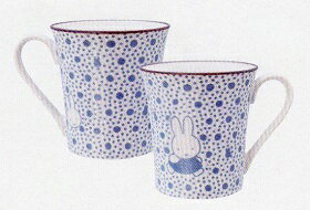 【美濃焼】 ミッフィー　和小紋　マグカップ（霞小紋）