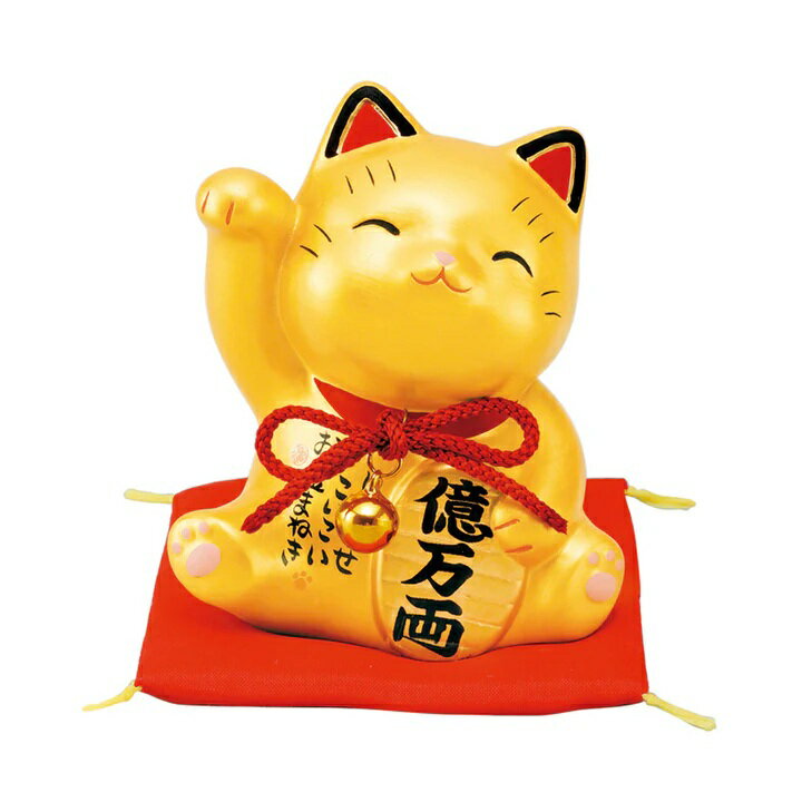 樂天商城 - 彩耀 お金 招き猫 金 まねきねこ 招き猫 置物 招き猫 かわいい 招き猫 開店祝い 招き猫 薬師窯 招き猫 右手 プレゼント 男性 開店 祝い プレゼント おしゃれ カフェ 開店祝い プレゼント 新築祝い プレゼント 友人 プレゼント 友人 引っ越し祝い