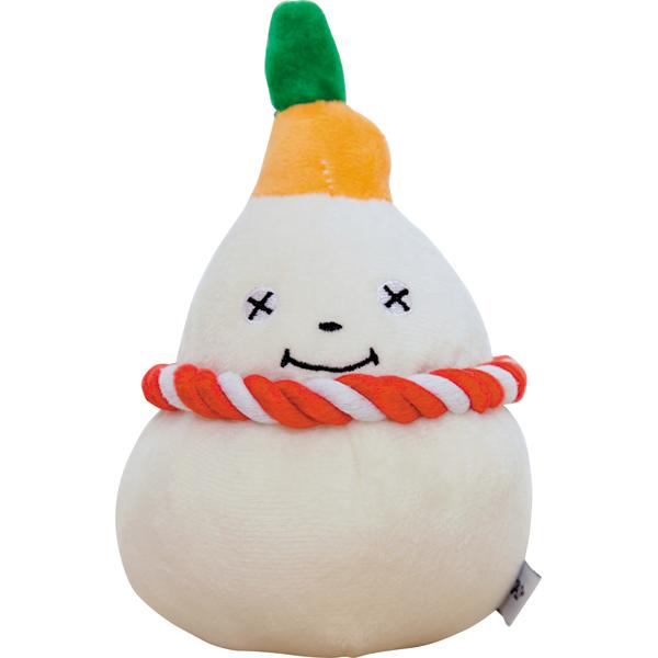 プラッシュトイ 鏡餅【犬用おもちゃ】＜あす楽対応＞