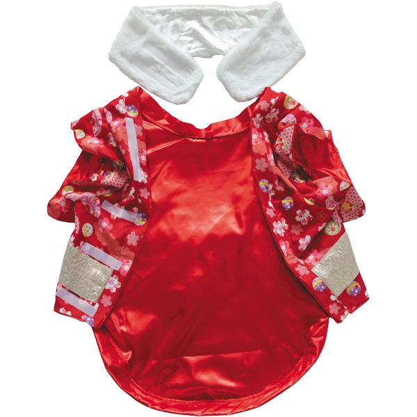 晴れ着【桃】【大型犬向け】 3