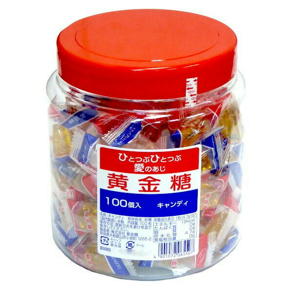 黄金糖ポット 100個入り×1袋