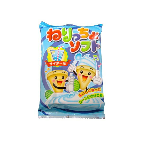 ねりっちょソフト サイダー 24個入り　マルタ食品【駄菓子】