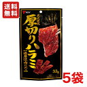 【送料無料】ヤガイ 厚切りハラミ焼肉味 33g×5袋 【メール便】