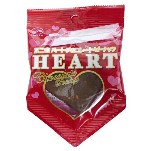 【チョコレート ハートチョコ】★数量限定入荷★ハートチョコレート（ピーナッツ） 不二家 10枚入り1BOX バレンタイン 在庫限り
