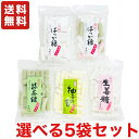 【送料無料】関口製菓 はっか糖 ハッカ味ごのみ 抹茶糖 柚子の香 生姜糖 120g×選べる5袋セット 手づくり ハッカ飴【メール便】 その1