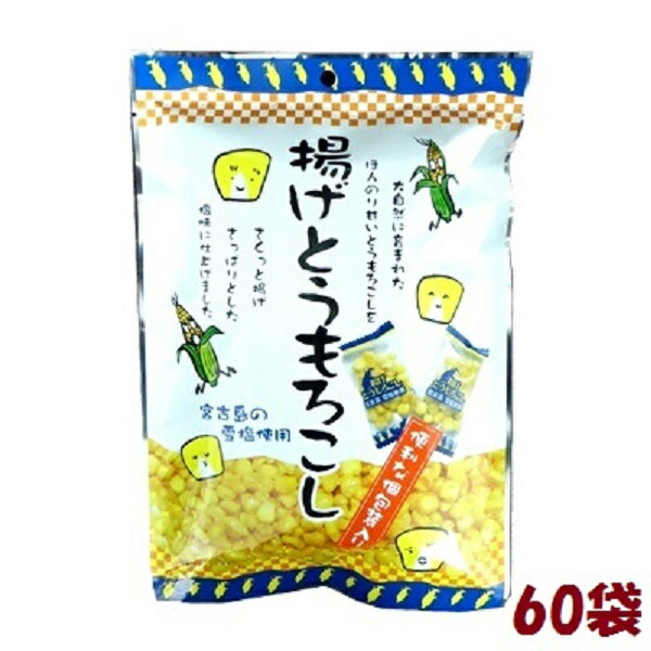 揚げとうもろこし　個装45gX60袋 大量卸特売【タクマ食品】宮古島の雪塩使用