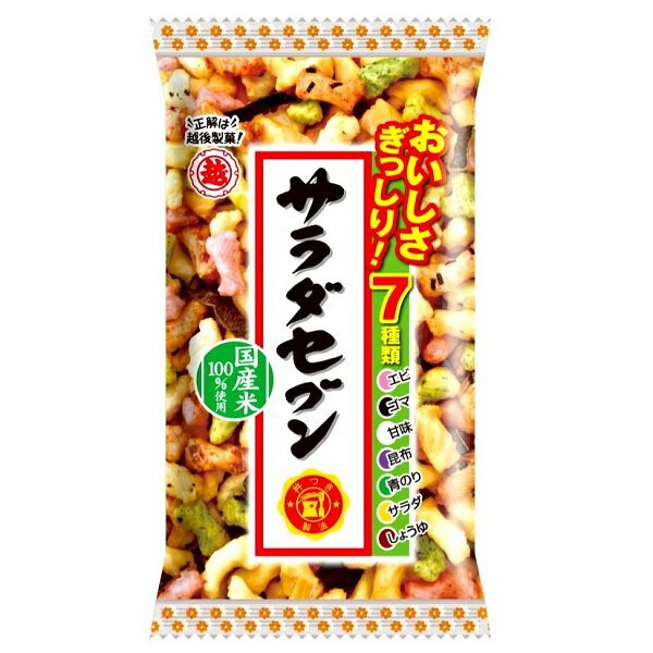 越後製菓　サラダセブン　40g×10袋　たべきりサイズ