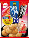 栗山　瀬戸の汐揚 えび味　88g　味の素KKの瀬戸のほんじお使用　揚げせんべい　Befco