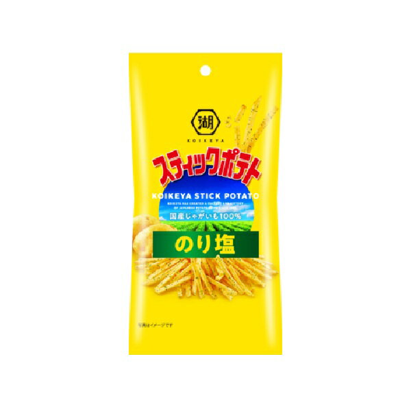 湖池屋 スリムバッグ スティックポテト のり塩 34g×6袋