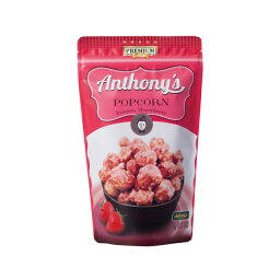 アンソニーズポップコーン ストロベリー味 50g×1袋【旭製菓 】 ノンオイル Anthony's