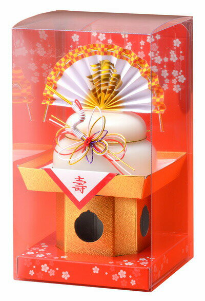 鬼滅の刃シールおまけ1パック付 越後製菓 お鏡餅 そのまんま お飾り 160g 簡単・便利 お供え餅（055154）★代引き不可 12月5日入荷予定　数量限定のサムネイル