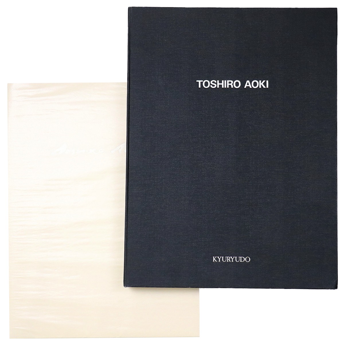 【中古】青木敏郎画集　特装本　リトグラフ欠