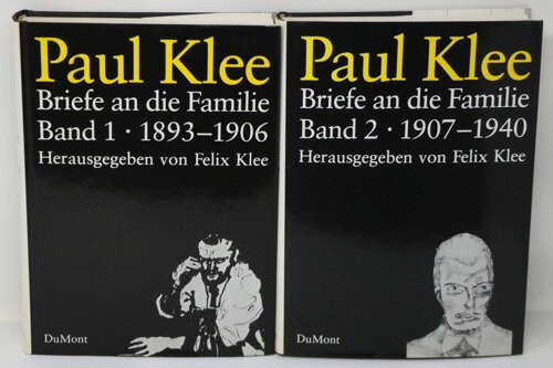 (パウル・クレー)Paul Klee: Briefe an die Familie 1&2 2冊auther: パウル・クレーPublished: DuMont1979Notes: コンディション：《並》 函に書込み、経年による汚れ、イタミ、ヤケ、天地小口に少しシミあり。 画集・作品集 ID:60845管:LG-Q3石川県金沢市の古書店からの出品です。古書の買取につきましてもお気軽にご相談ください【石川県古書籍商組合加盟店】。※ 注意事項：モニターの発色の具合によって実際のものと色が異なる場合がございます。