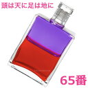 オーラソーマ ボトル　65番　50ml 送料無料 頭を天に足は地に(バイオレット/レッド)【オーラソーマ】オゾンアソシア その1