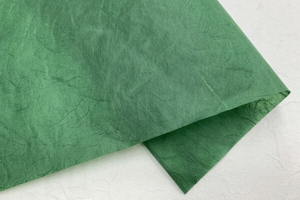 機械抄き純楮雲竜紙　緑1
