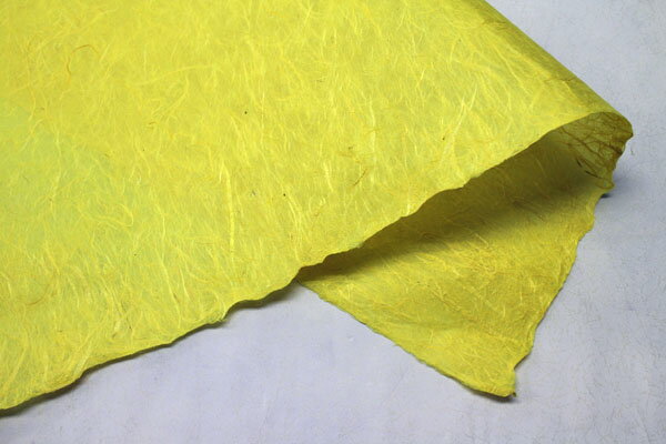 出雲　民芸紙　楮雲竜　黄色　39