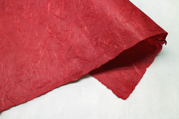 出雲　民芸紙　楮雲竜　赤